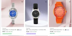 Fastrack Womens Analog watch upto 68% Discount