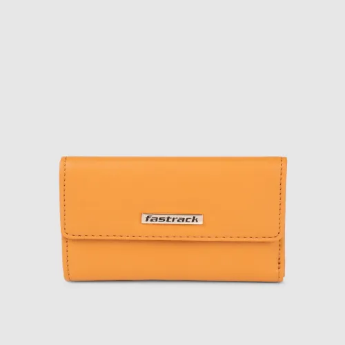 Image of Fastrack Women Solid Three Fold Wallet
