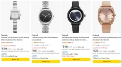 Fastrack Womens Watches upto 60% discount 