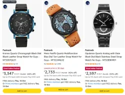 Fastrack Wrist Watches at minimum 42% Discount