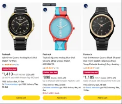 Fastrack Wrist Watches upto 50% Discount