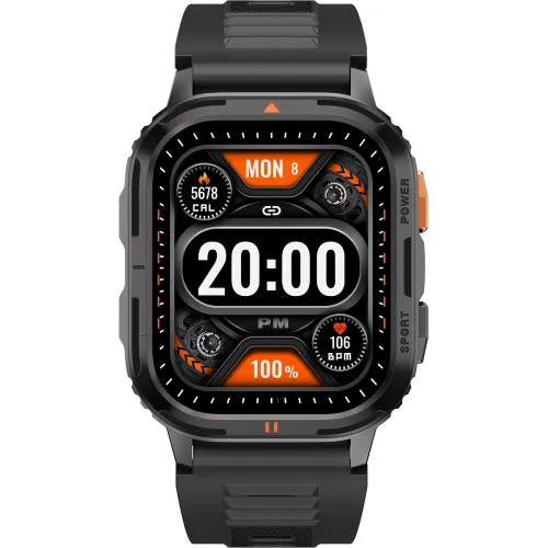 Image of Fastrack Xtreme S Rugged Smart Watch with 1.93" AMOLED Square Display