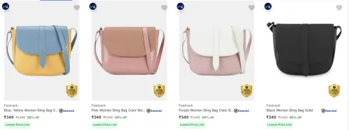 Image of Fasttrack Women Sling bag From ₹349