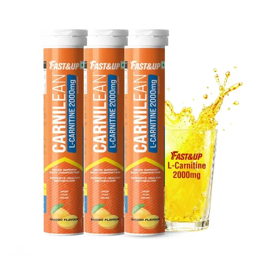 Image of FAST&UP L-Carnitine 2000mg|Supports Weight Loss & Fat Burn|Mango|Pack of 3