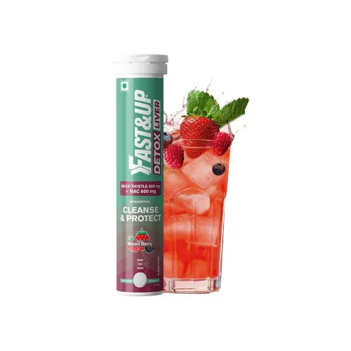 Image of Fast&Up Liver Detox Milk Thistle NAC Tablets