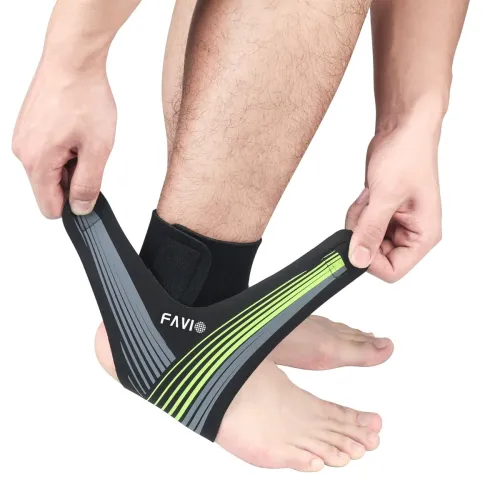 Image of Favio Adjustable Lightweight Ankle Support Brace