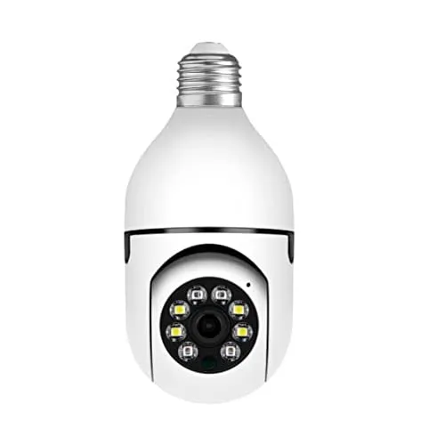 Image of FAVONE HD1080p WiFi Bulb Security Camera w/ Night Vision