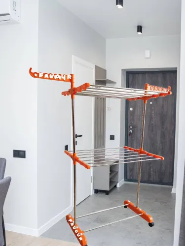 Image of FAVOUR Plastic, Steel Floor Cloth Dryer Stand