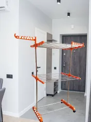 FAVOUR Plastic, Steel Floor Cloth Dryer Stand