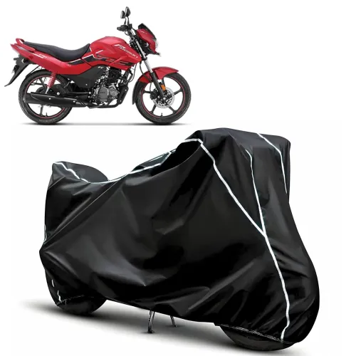 Image of FAVY Waterproof Bike Cover Compatible with Hero Passion X-tec | Dust Proof & UV Protection Bike Body Cover | Wind Proof 