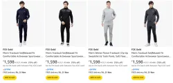 FCK Gold Mens Tracksuit upto 79% Discount