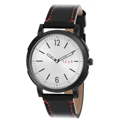 FCUK Analog Silver Dial Watch for Men 