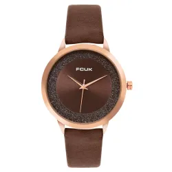 FCUK Brown Dial Analog Watch for Women - FK00025E