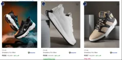 FCUK Men’s Casual Shoes at minimum 75% Discount