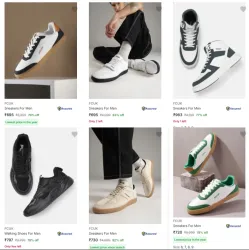 Fcuk Men's Sneakers up to 83% Discount
