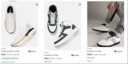 Fcuk Men’s Casual Shoes Minimum 70% Discount