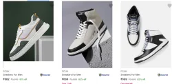 Fcuk Men’s Casual Shoes Upto 83% Discount