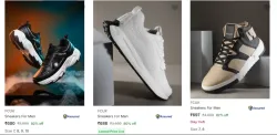 FCUK Men’s Casual Shoes at minimum 80% Discount