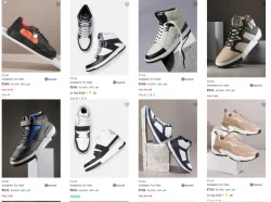 Fcuk Mens shoes upto 85% discount 