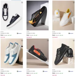 Fcuk Men’s Sneakers @ Up to 82% Discount