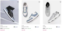 Fcuk Men’s Sneakers @ Up to 84% Discount