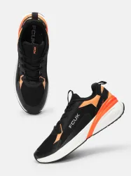 FCUK Running Shoes For Men (Black , 10)