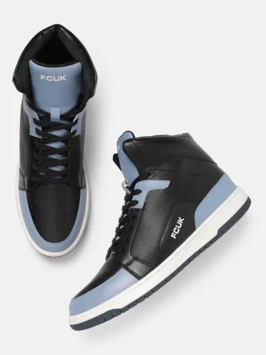 Image of FCUK  Sneakers For Men  (Black , 9)