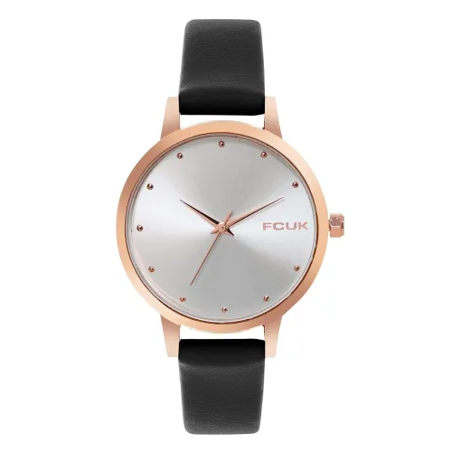 Image of FCUK White Analog Watch for Women