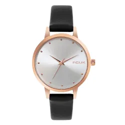 FCUK White Analog Watch for Women