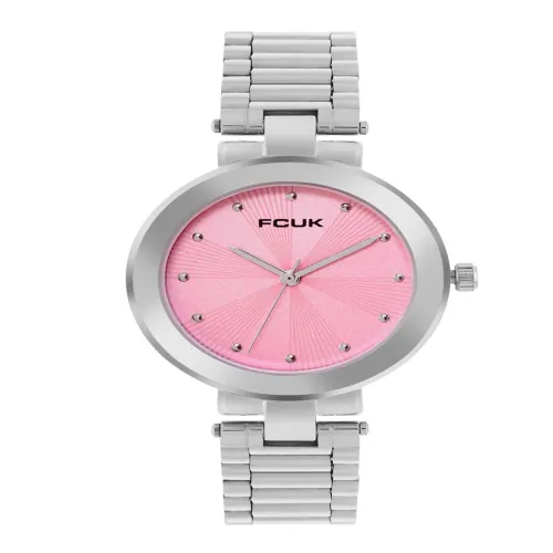 Image of FCUK Women Embellished Dial Analogue Watch