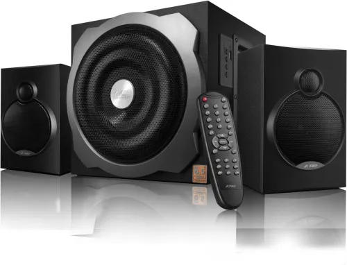 Image of F&D A521X 104 W Bluetooth Home Theatre (Black, 2.1 Channel)