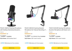 FDUCE Brand USB/XLR RGB Gaming Mic @ Minimum 70% Discount