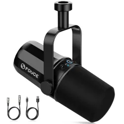 FDUCE SL40 Dynamic Microphone, XLR/USB Podcast Recording PC Mic