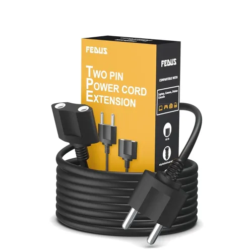 Image of FEDUS 1.5m 2-Pin Power Extension Cord
