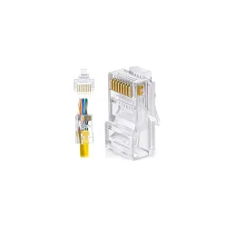FEDUS 200 Pcs RJ45 Cat6 Pass Through Connectors