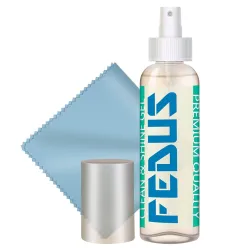 FEDUS Screen Cleaner Fluid Gel Multi-Purpose LCD Cleaning Kit, Liquid Solution with Cloth to Clean Mobile/Laptop Screen,