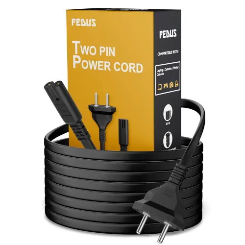 Image of FEDUS Universal 2-Pin Power Cable 4ft