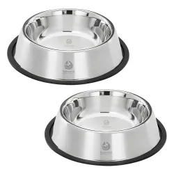 Feeding Bowl 720 ml | Stainless Steel | for Dogs & Cats