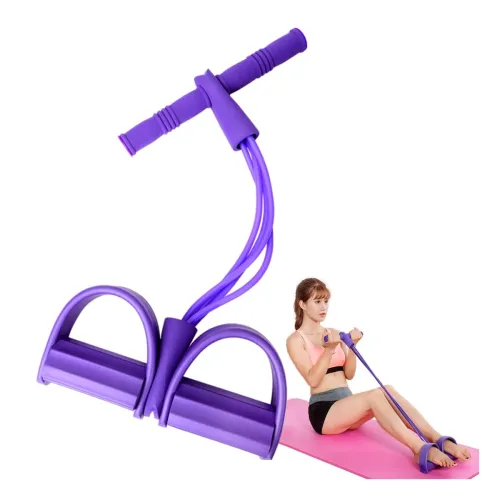 Image of Feezi 4 Tubes Elastic Sit Up Pull Rope