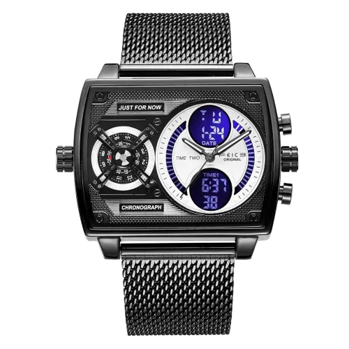 Image of FEICE Digital LED Analog Quartz Wristwatch for Men