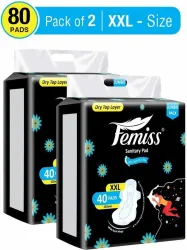 Femiss Sanitary Pads for Women (XXXL-Size, 320 MM Pack of 2)