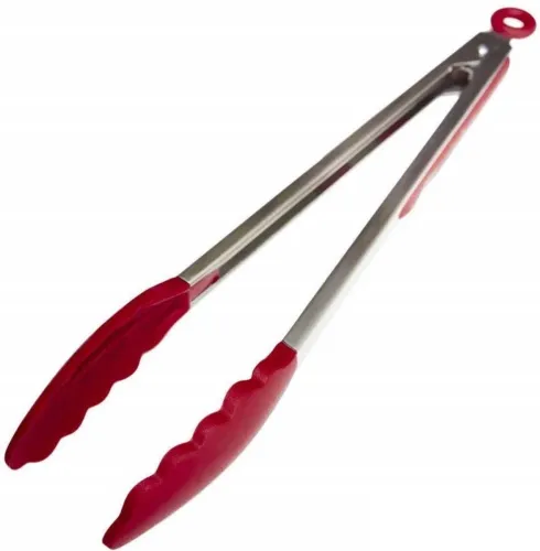 Image of Femora Premium Silicone Food Tong with Grip Handle
