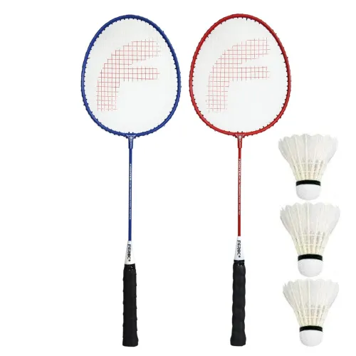 Image of FEROC Fighter Aluminum Badminton Racquet (Set of 2) 