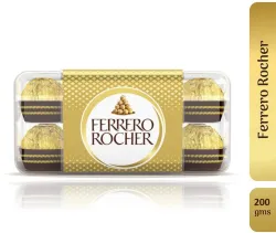 FERRERO ROCHER Milk Truffles – 16 pcs (12.5g each)