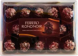 Ferrero Rocher Rondnoir Dark Chocolate Truffles 14pcs 138g