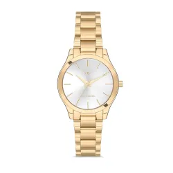 Ferro Analog Silver Dial Womens Watch