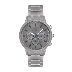 Ferro Aversa Chronograph Black Round Watch