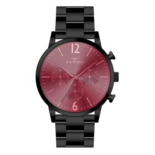 Image of Ferro Venedik Analog Orange Dial Men's Watch