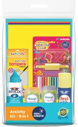 Fevicreate Activity 8 in 1 Kit | 8 DIY activities in 1 Kit