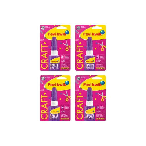 Image of Fevikwik Craft 6 GM Instant glue for crafting (Pack of 4)